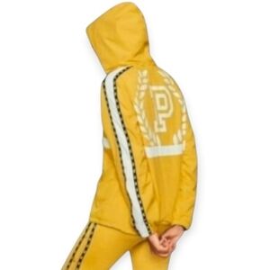 Vs Pink Yellow Windbreaker Jacket